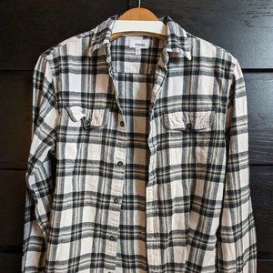 Black and White Flannel - Sonoma - Small